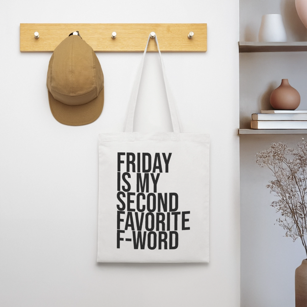 F-Word - Stoffbeutel - Weiß