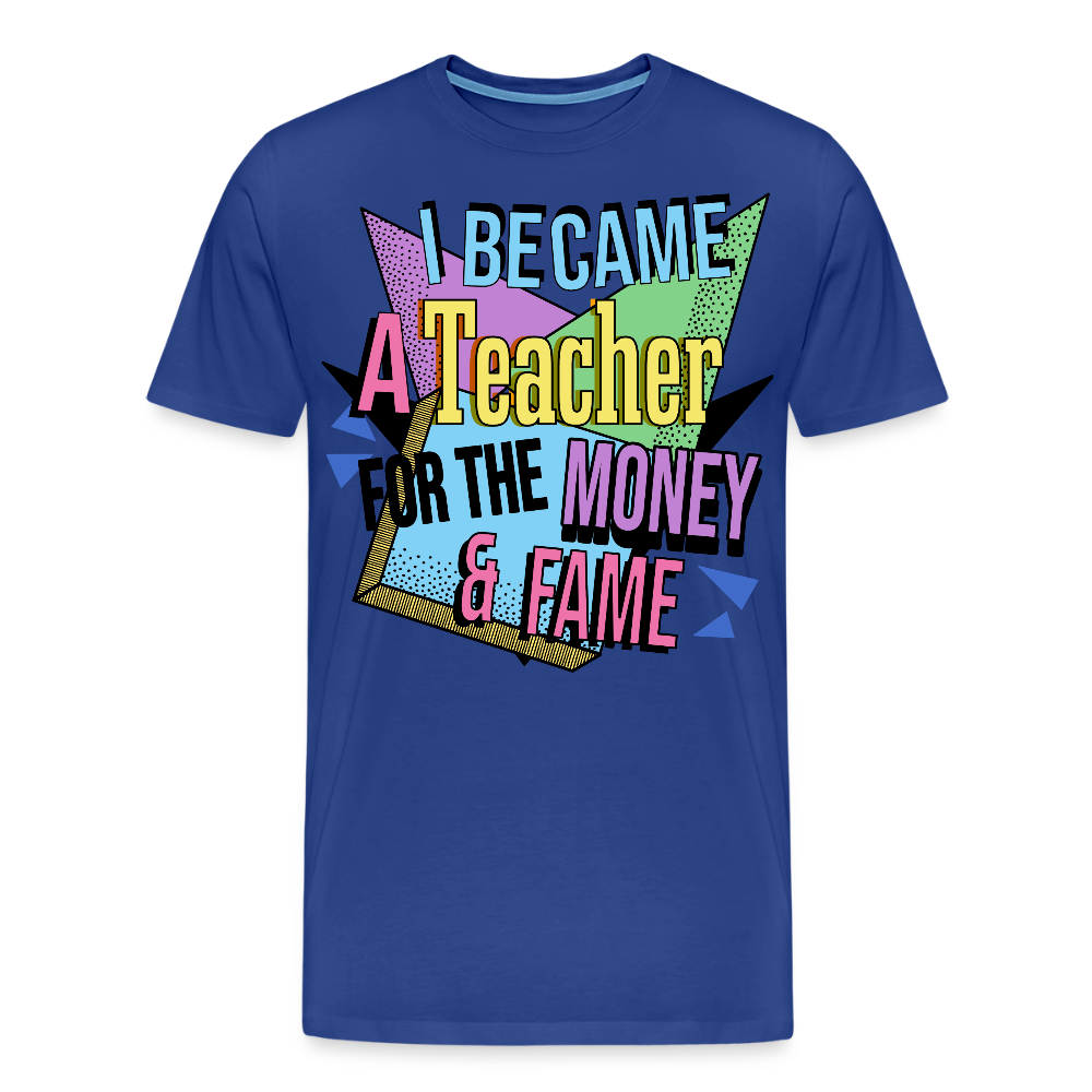 Money & Fame 90´s - Männer Premium T-Shirt - Königsblau