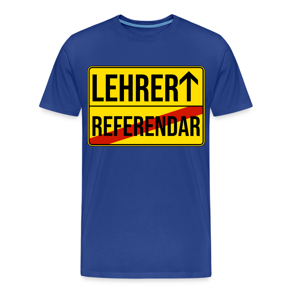 Lehrer - Männer Premium T-Shirt - Königsblau