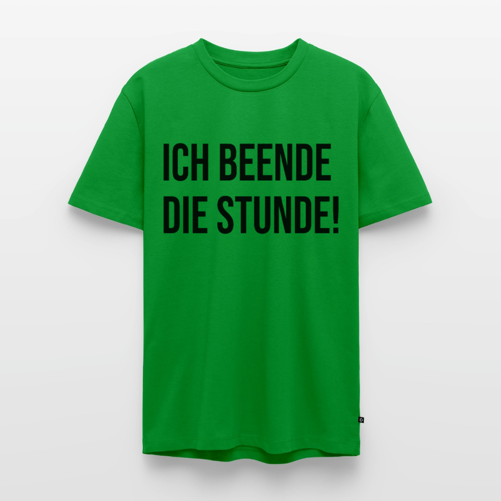 Ich beende die Stunde! - Männer Premium T-Shirt - Grün