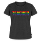 Teacher - Frauen Premium T-Shirt - Anthrazit meliert