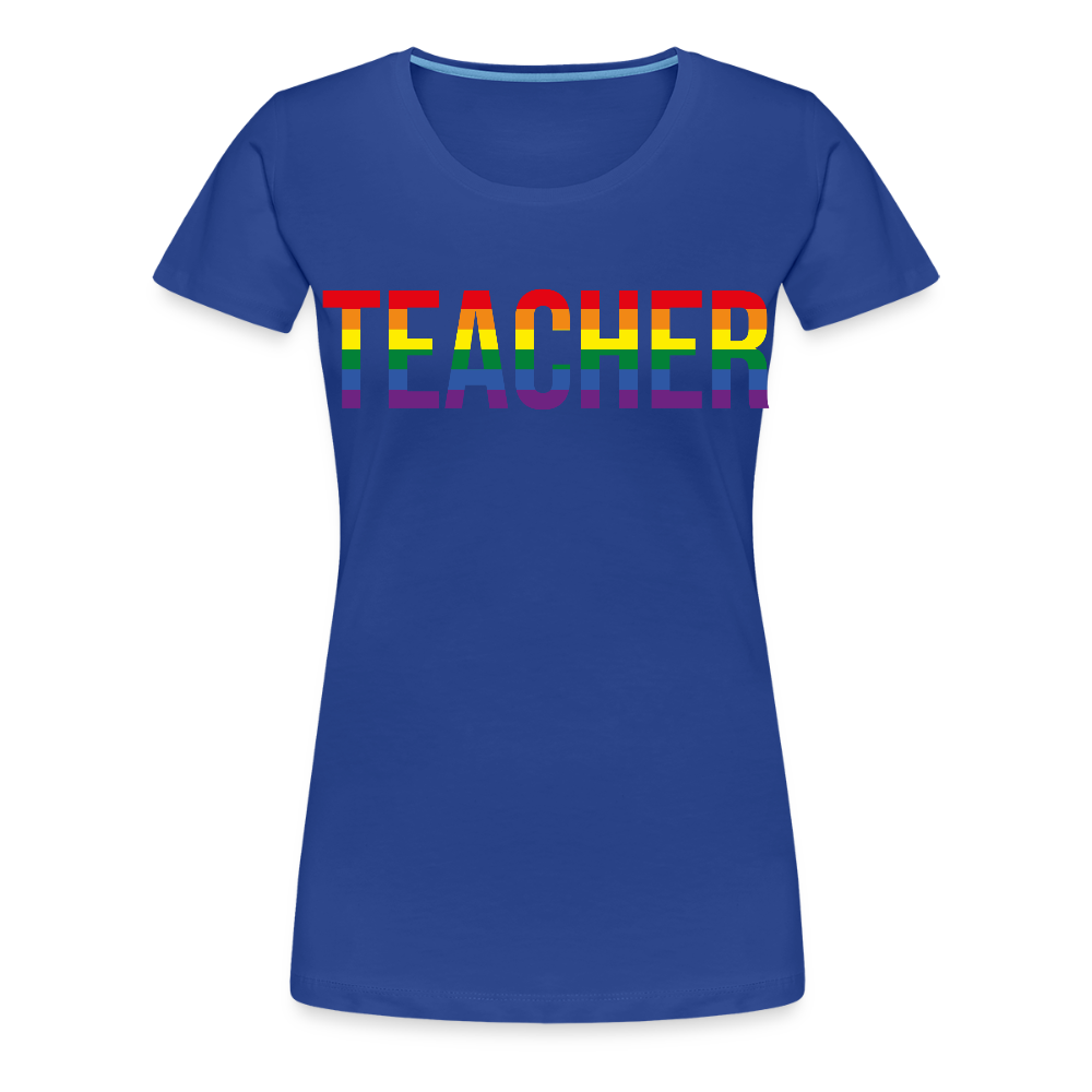 Teacher - Frauen Premium T-Shirt - Königsblau