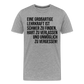 Großartige Lehrkraft - Männer Premium T-Shirt - Grau meliert