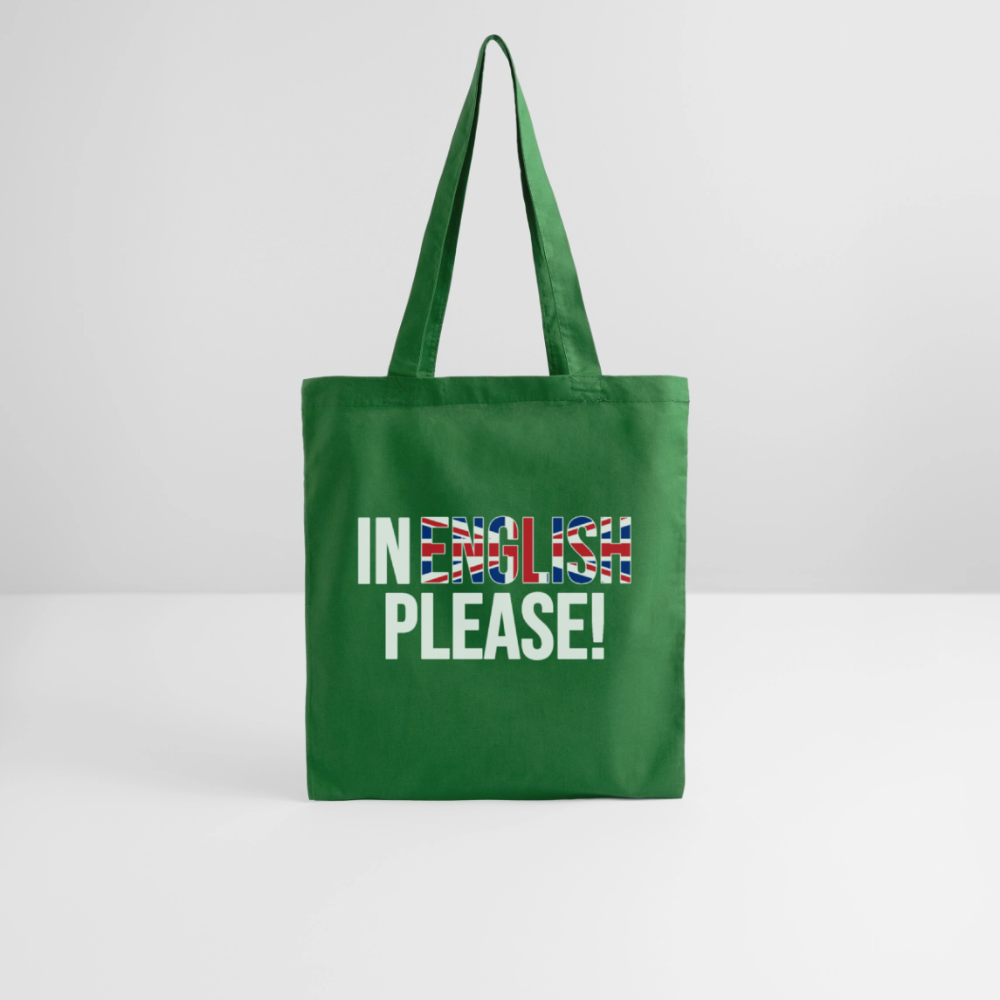 In english please! - Stoffbeutel - Fichte
