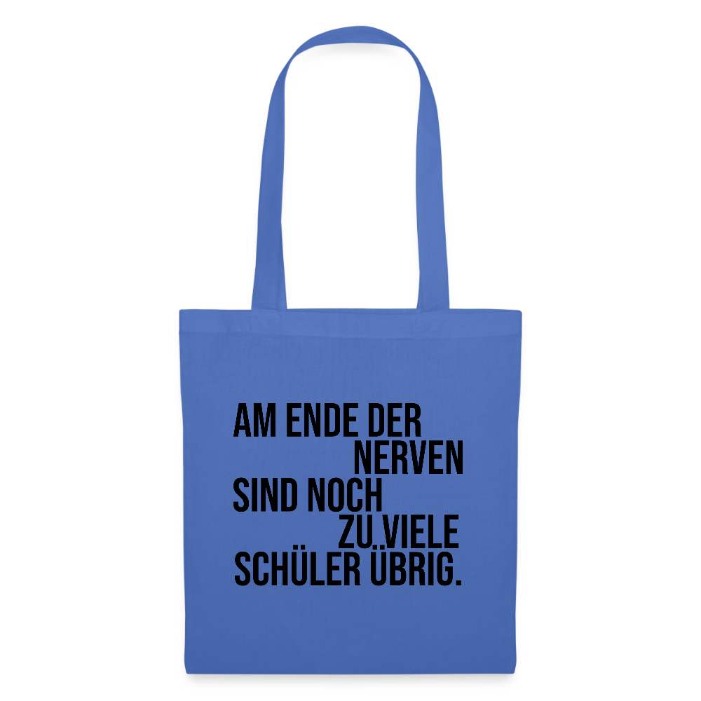 Zu viele Schüler - Stoffbeutel - Hellblau