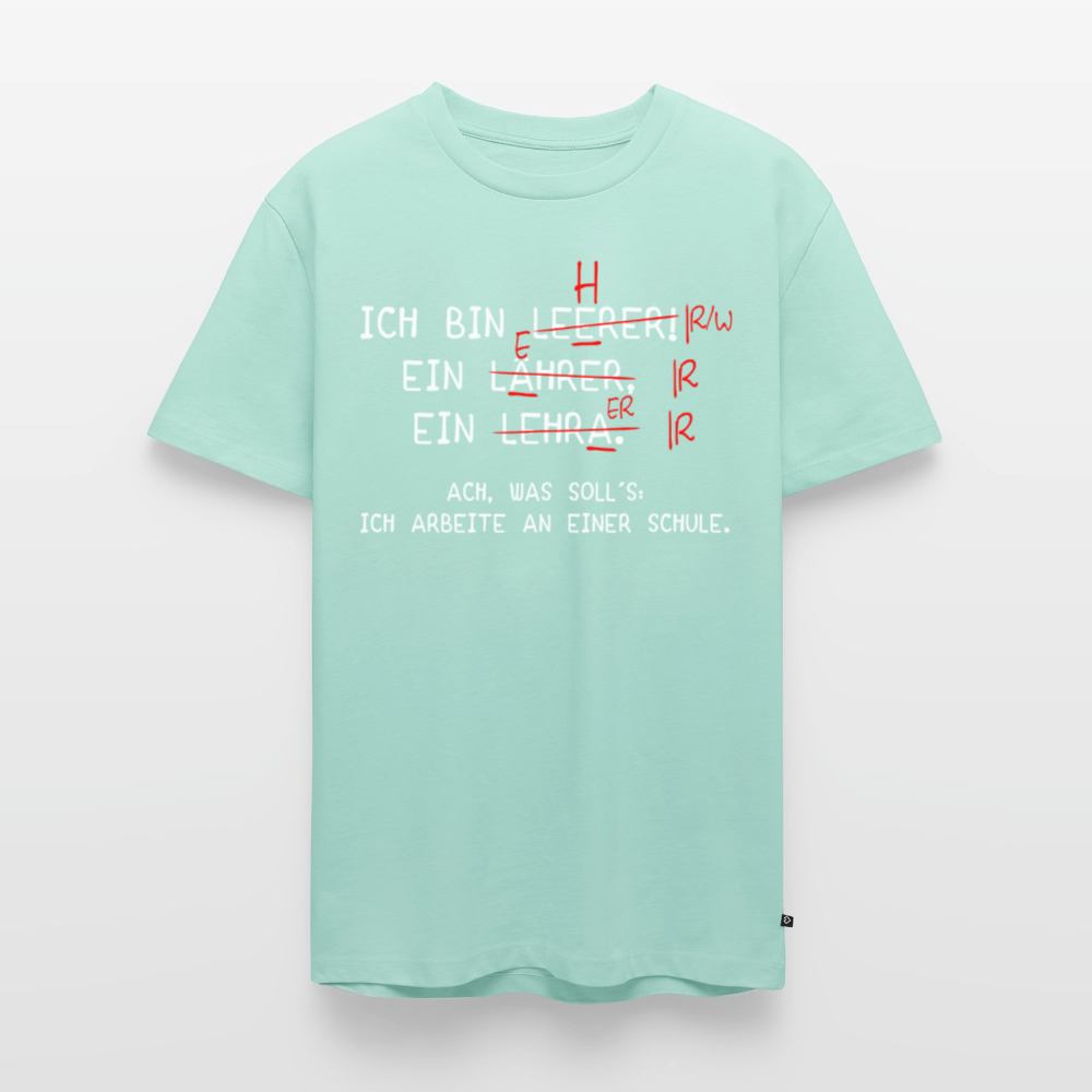 Ich bin Leerer - Männer Premium T-Shirt - Mint 