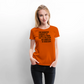 Großartige Lehrkraft - Frauen Premium T-Shirt - Orange 