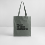 Klassenarbeiten - Bio-Stoffbeutel - Anthrazit