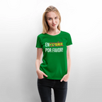 En Espanol por favor! - Frauen Premium T-Shirt - Grün