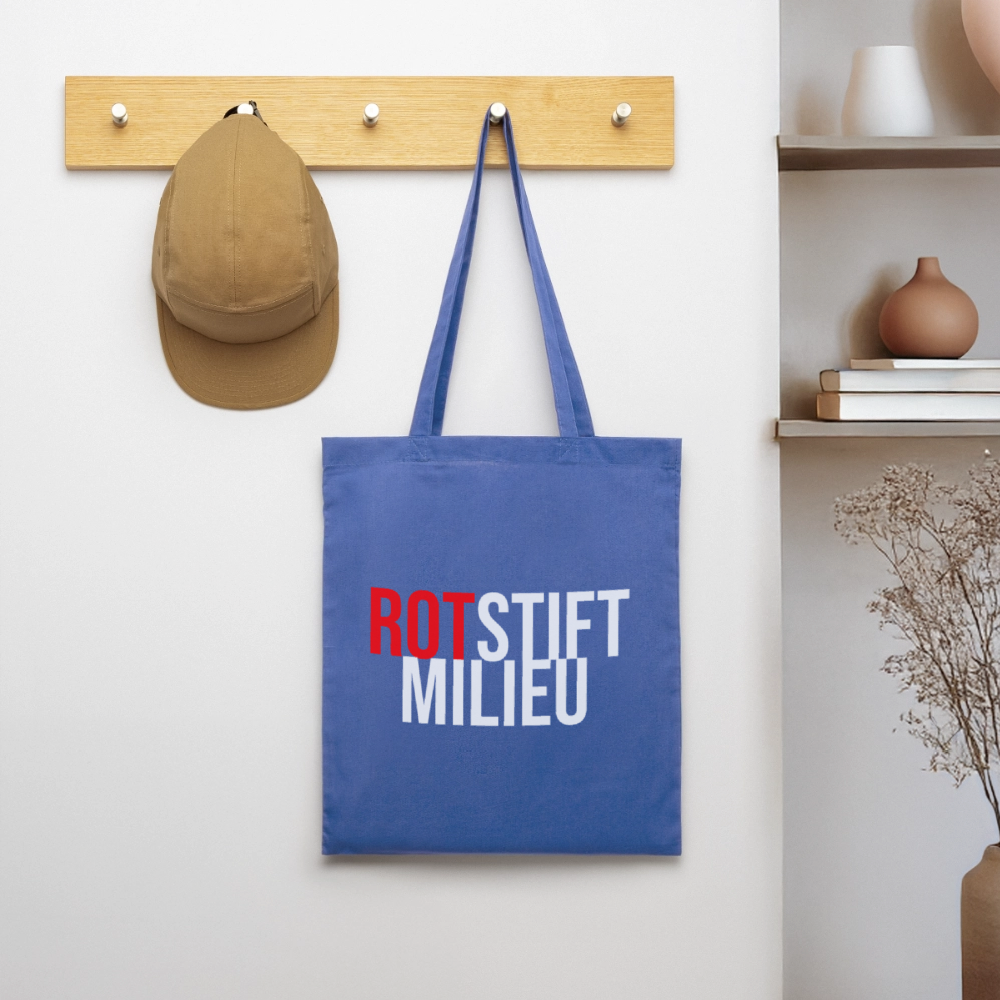 Rotstiftmilieu - Stoffbeutel - Hellblau