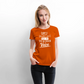 Teacher Voice - Frauen Premium T-Shirt - Orange 