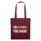En español porvavor - Stoffbeutel - Burgunderrot