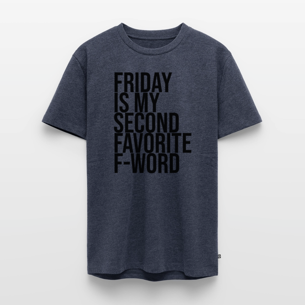 F-Word - Männer Premium T-Shirt - Jeansblau 