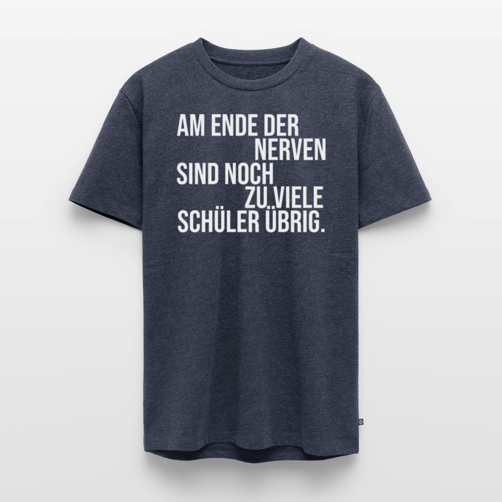 Zu viele Schüler - Männer Premium T-Shirt - Jeansblau 