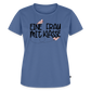 Eine Frau mit Klasse - Frauen Premium T-Shirt - Taubenblau