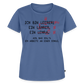 Ich bin Leerer - Frauen Premium T-Shirt - Taubenblau