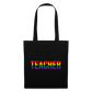 Teacher - Stoffbeutel - Schwarz