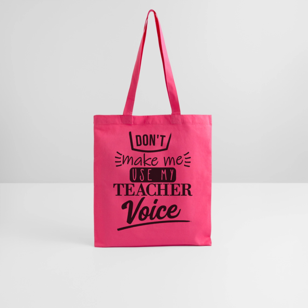Teacher Voice - Stoffbeutel - Azalea