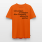 Grammatik - Männer Premium T-Shirt - Orange 