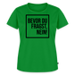Bevor du fragst, nein! - Frauen Premium T-Shirt - Grün