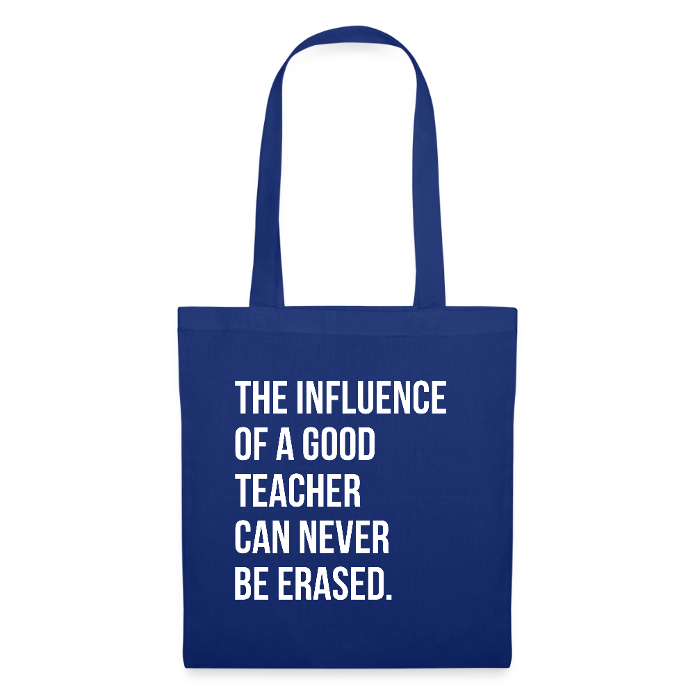 Teacher influence - Stoffbeutel - Royalblau