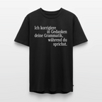 Grammatik - Männer Premium T-Shirt - Schwarz