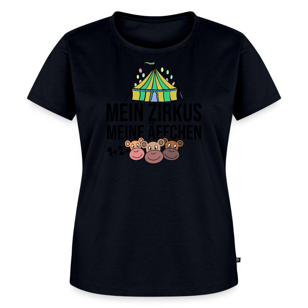 Mein Zirkus - Frauen Premium T-Shirt - Navy