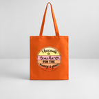 Became a teacher - Bio-Stoffbeutel - Tieforange