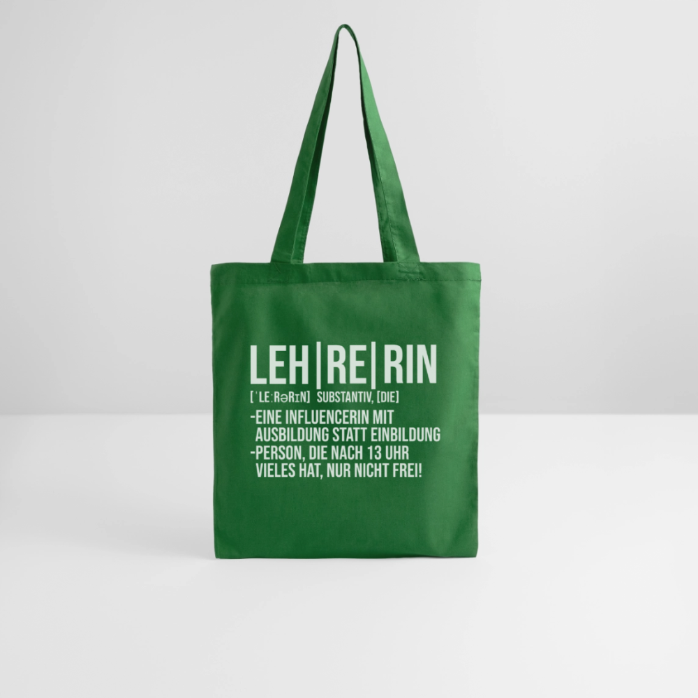 Leh-re-rin - Stoffbeutel - Fichte