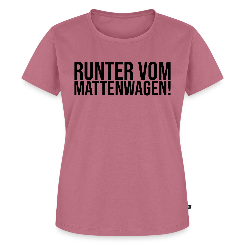 Mattenwagen - Frauen Premium T-Shirt - Mauve