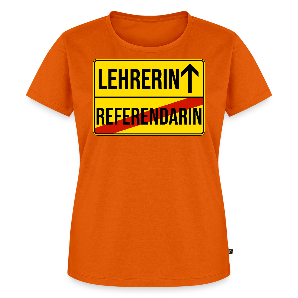 Lehrerin - Frauen Premium T-Shirt - Orange 