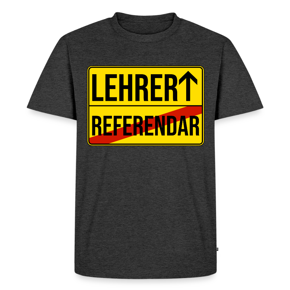 Lehrer - Männer Premium T-Shirt - Anthrazit meliert