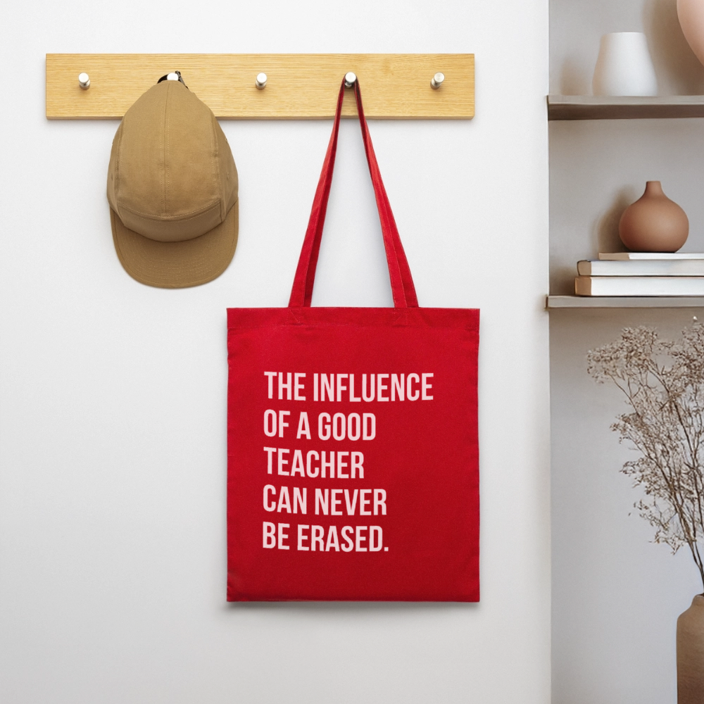 Teacher influence - Stoffbeutel - Rot