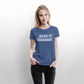 Hausaufgabe - Frauen Premium T-Shirt - Taubenblau