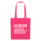 Leh-re-rin - Stoffbeutel - Azalea