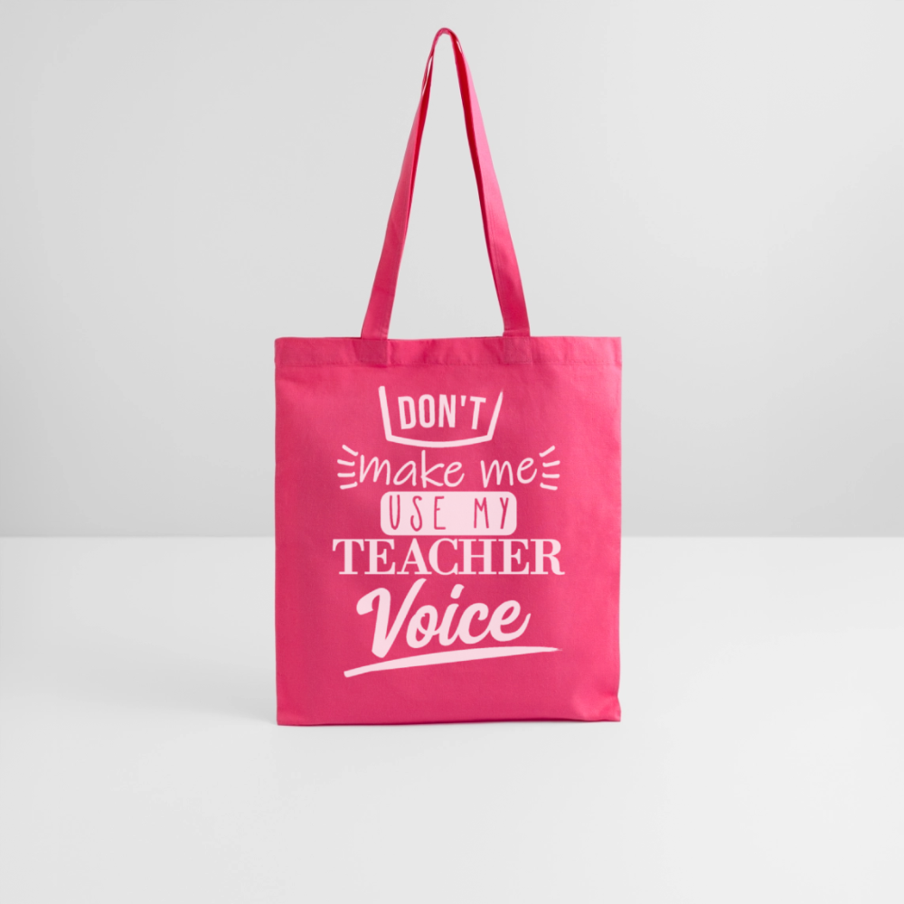 Teacher Voice - Stoffbeutel - Azalea