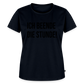 Ich beende die Stunde! - Frauen Premium T-Shirt - Navy