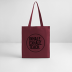 Teach - Bio-Stoffbeutel - Burgunderrot