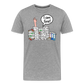 I am fine! - Männer Premium T-Shirt - Grau meliert