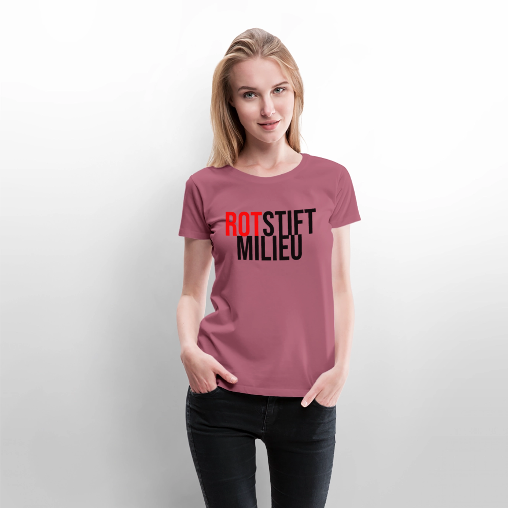 Rotstiftmilieu - Frauen Premium T-Shirt - Mauve