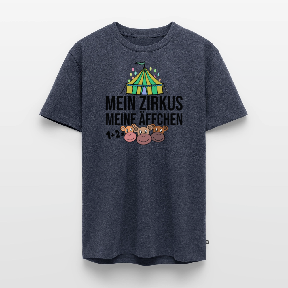 Mein Zirkus - Männer Premium T-Shirt - Jeansblau 