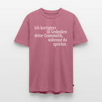 Grammatik - Männer Premium T-Shirt - Mauve