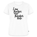 Teacher things - Frauen Premium T-Shirt - Weiß