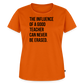 Influence - Frauen Premium T-Shirt - Orange 
