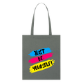 Just be yourself - Bio-Stoffbeutel - Anthrazit