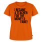 Money & Fame - Frauen Premium T-Shirt - Orange 