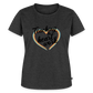 Teaching is heartwork - Frauen Premium T-Shirt - Anthrazit meliert
