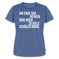 Zu viele Schüler - Frauen Premium T-Shirt - Taubenblau