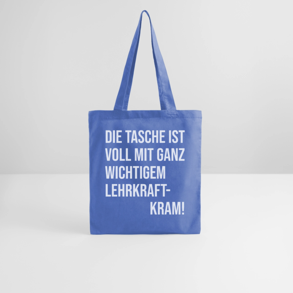 Lehrkraftkram - Stoffbeutel - Hellblau