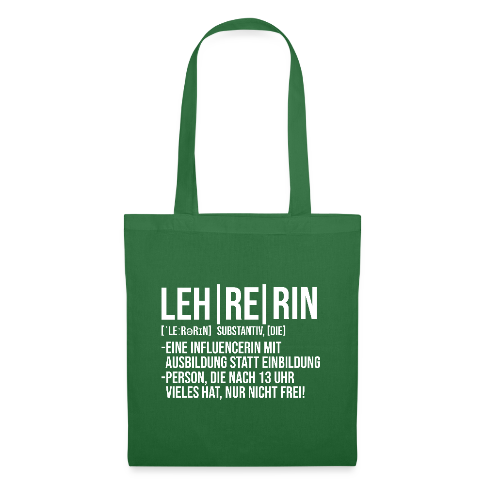 Leh-re-rin - Stoffbeutel - Fichte